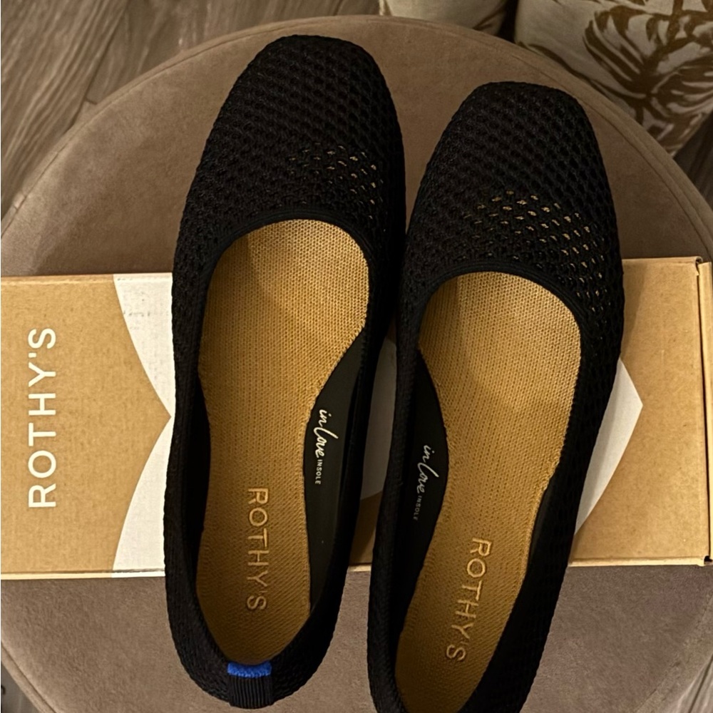Rothy's Black Knit Ballet Flat - Picture 6 of 6